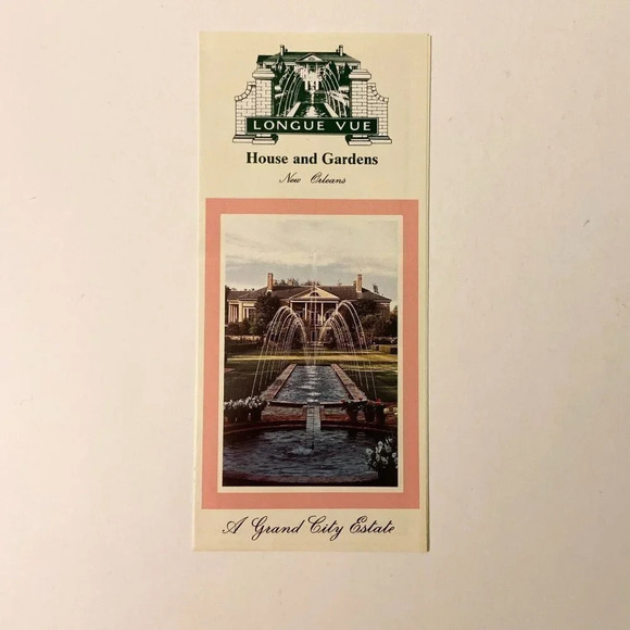 Vintage New Orleans Longue Vue House and Gardens River Plantation and Bayou - Picture 3 of 14